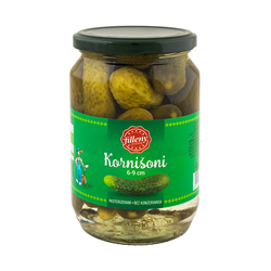 FILLENY FOODS Kornišoni 6-9cm, 1480g