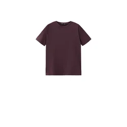 MANGO Majica CHALS bordo