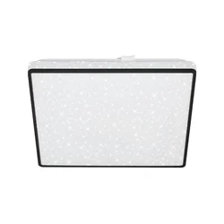 Briloner 3748-415 - LED Stropno svetlo STAR SKY LED/15W/230V 27x27 cm crna