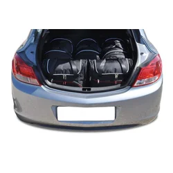 KJUST Komplet 5 kosov potovalnih torb AERO za OPEL INSIGNIA HATCHBACK 2008-2017