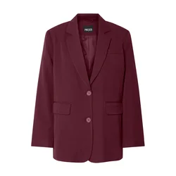 PIECES Blazer PCKAMIL temno rdeča