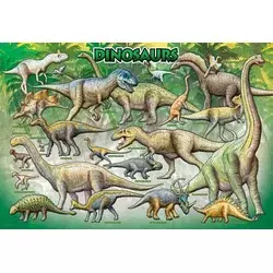 EuroGraphics Puzzle Dinozavri 100 kosov