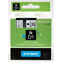 Trak Dymo črn izpis/bel trak (S0720930)