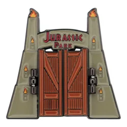 Jurassic Park bedž kapija parka na preklop