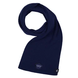 ARMANI Šal Emporio Armani Schal temno modra