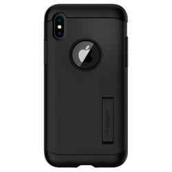 Ovitek Spigen Slim Armor (Black) za Apple iPhone X/XS