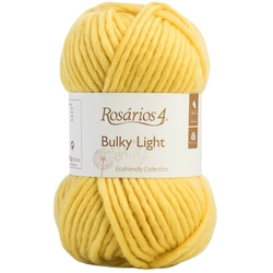 Rosários 4 Bulky Light 127 Yellow Pletilna preja