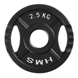 shumee Olimpijski krožnik črne barve 2,5 kg HMS TOD02