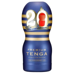 Tenga Premium 20th Anniversary Cup Intimate Machine, 15.6 cm, Blue 50060740000