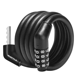 Battle Sajla za zaključavanje bicikla sa šifrom, Crna