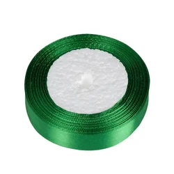 Satenast trak - 20 mm/ 22,5 m - temno zelen