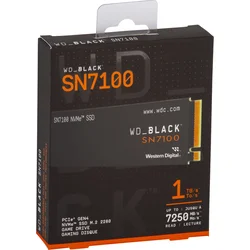 SSD M.2 NVMe 1TB WD Black SN7100 7250MB/s 6900MB/s WDS100T4X0E