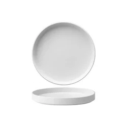 Saturnia Oslo plitki krožnik/28cm/belo matiran/6kos