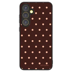 ULTIMATE CASE PowerShare za Samsung Galaxy S24 FE S721B - Peach Dots & Chocolate
