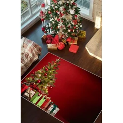 Conceptum Hypnose Tepih sa novogodišnjim motivima Chr_14, Pravougaoni, 100 x 140 cm, Šareni