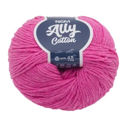 Preja ALLY bombaž - 50g / 140 m - roza