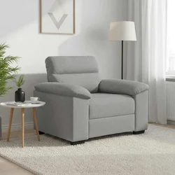 Sofa fotelja siva 100x81x84 cm tkanina