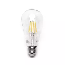 LED sijalica FILAMENT ST64 E27/6W/230V 2700K - Aigostar