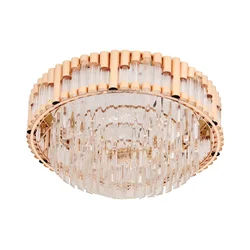 Brilagi - LED prigušiva plafonska svetiljka CROWN LED/41W/230V prečnik 48 cm u zlatnoj boji + daljinski upravljač