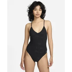 Nike Ženski jednodelni kupaći T-Back One Piece NESSE244-001, Crni