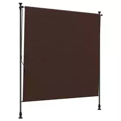 vidaXL Zunanja Rolfa Rjava 200 x 270 cm