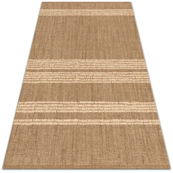 Decormat Podloga pvc Bež v vrsticah 140x210 cm
