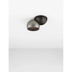 LUSA STROPNI LED REFLEKTOR CRNI/NIKAL 11W IP20 3000K