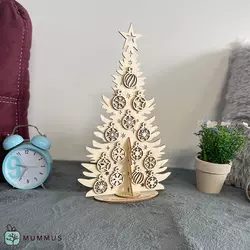 Drveno božićno drvce DIY