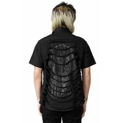 Moška srajca KILLSTAR - Shayde Button-Up - Črna - KSRA005299