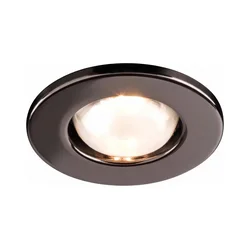 Redo 70217 - Ugradno plafonsko svetlo FR 1xE14/30W/230V crni hrom