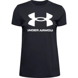 Under Armour LOGO SS, ženska majica, crna 1356305