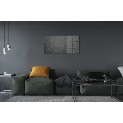tulup.si Slika na steklu Dew kapljice vode 120x60 cm 4 obešalnika