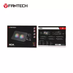 Fantech Laptop Cooler NC14 RGB, Crni