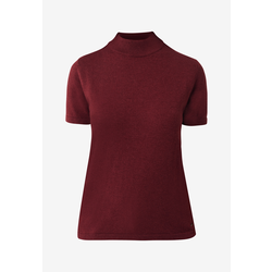 MEXX Ženska rolka kratkih rukava LAURA Basic bordo