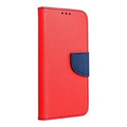 Fancy Book futrola za XIAOMI Redmi 13c / POCO C65 crvena / tamnoplava
