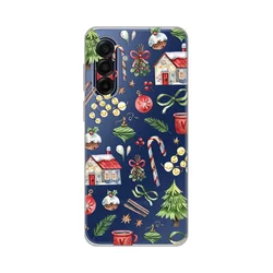 Silikonska maska za Samsung A175F Galaxy A17, Winter Spirit