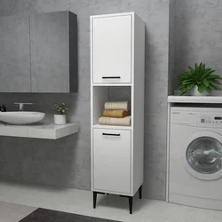 Hanah Home Višenamenski ormar Daminol, 35 x153.6 x35 cm, Beli