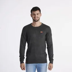 GEOGRAPHICAL NORWAY Muški džemper Ferasmo Dark Grey Men 246 Pna M, Tamanosivi