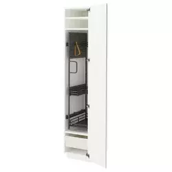 METOD / MAXIMERA Visoki element-ostava, bela/Stensund bela, 40x60x200 cm