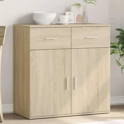 Komoda sonoma hrast 79x38x80 cm od konstruiranog drva