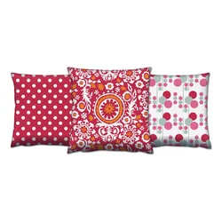 Opviq Set 3 jastuka 43x43cm Šareni