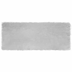 Tepih od umjetne ovčje kože TAFALLA Siva 80 x 200 cm Poliester