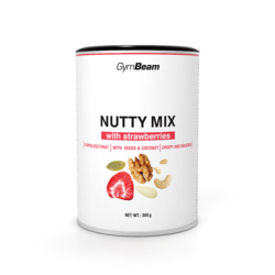 GYMBEAM Nutty Mix s Jagodama 10 x 300 g