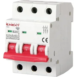 shumee E.next p041027 Varovalka odklopnika PRO 3P B 20A 6kA 230/400V AC