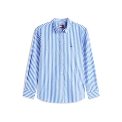 Tommy Jeans Srajca DW0DW22211 Modra Regular Fit