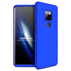 Zaštitna futrola GKK 360 - Prednji i stražnji poklopac cijelog mobitela za Huawei Mate 20 - Plava KP13196