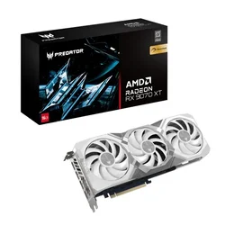 Grafička karta Acer PB RX9070XT 16G White Edition OC - Predator 16GB DDR6 256bit/3xDP/HDMI