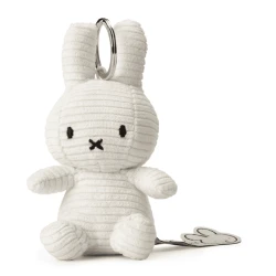Bon Ton Toys Miffy Corduroy zajček obesek za ključe, bel (789)