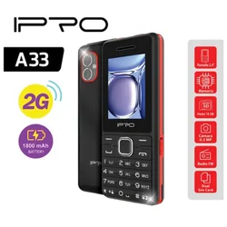 IPRO mobilni telefon A33, Black/Red