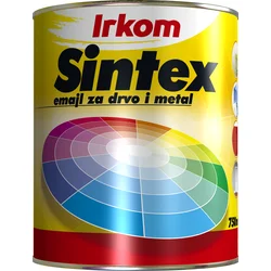 Sintetički emajl met. srebrna 0.75l Irkom